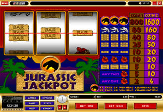 Jurassic Jackpot Slot Screenshot