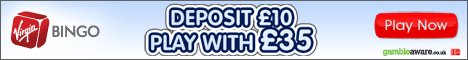 Play Online Bingo at Virgin Bingo