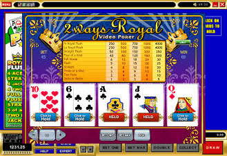 2 Ways Royal Video Poker