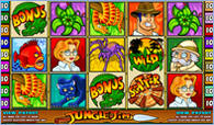 Jungle Jim Video Slot Screenshot