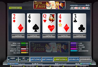 Aces And Faces Video Poker