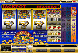 Cash Splash Slot Screenshot