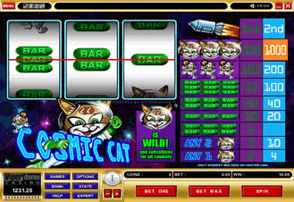 Cosmic Cat Slot Screenshot