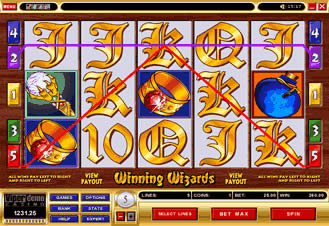 Winning Wizards Slot Screenshot